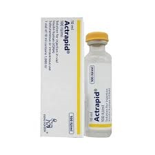 ACTRAPID 100IU X 10ML