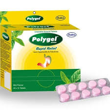 Polygel Tablets(Aluminium Hydroxide+ Magnesium Hydroxide+Dimeticone)