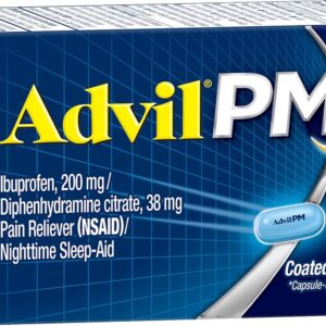 Advil PM (Ibuprofen+diphenhydramine)