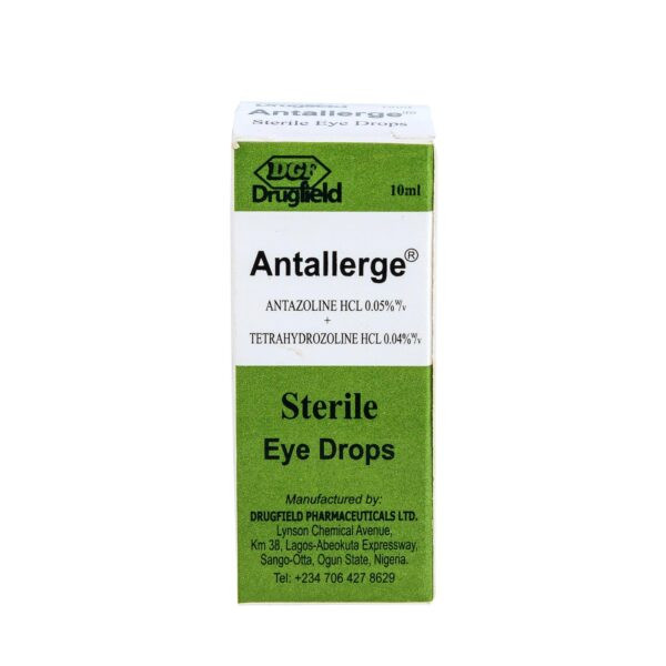 Antallerge Eye Drops (Antazoline, Tetraphydrozolane)