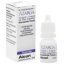 Azarga 10mg/ml + 5mg/ml eye drops