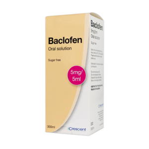 Baclofen 5mg, 5ml Oral Solution 300ml