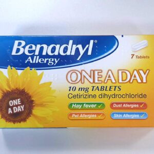 Benadryl Allergy One-A-Day 10mg Tablet (14 Tablets)