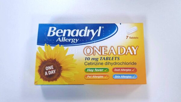 Benadryl Allergy One-A-Day 10mg Tablet (14 Tablets)