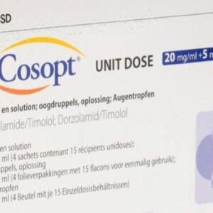 Cosopt Preservative-Free 20mg/ml Eye Drops