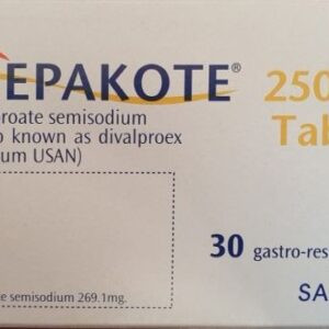 Depakote 250mg Tablet (30 Tablets)