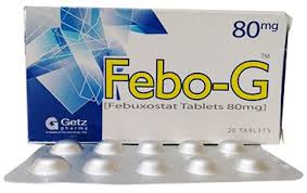 FEBO-G Tablet (Febuxostat) 80mg