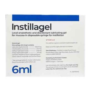 Instillagel 6ml (lidocaine+chlorhexidine)