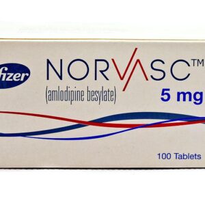 NORVASC 5mg (Amlodipine Besylate) x100