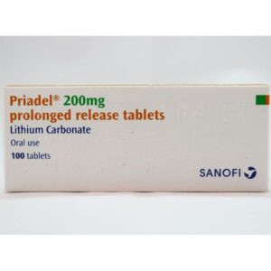 Priadel 200mg Tablet (100 Tablets)