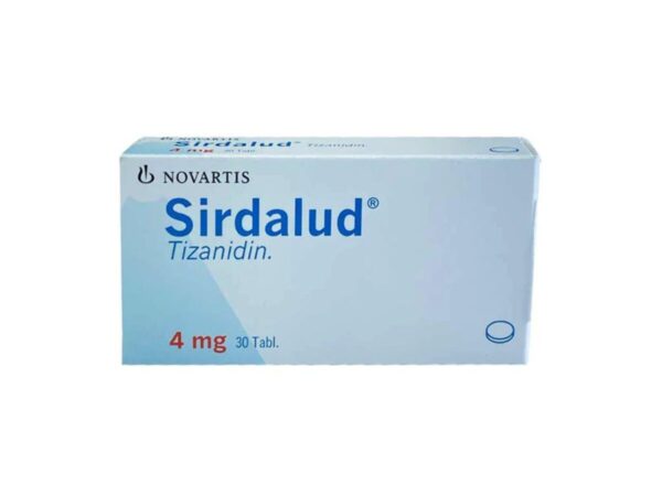 Sirdalud 4mg (tizanidine hydrochloride)