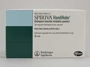 Spiriva 18mcg Inhalation powder with Handihaler Device (30 Capsule)