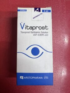 Vitaprost Eye Drops (Travoprost solution)