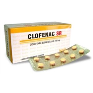 Clofenac Sr 100mg (Diclofenac Sodium)