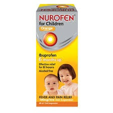 Nurofen Oral Suspension For Children – Orange