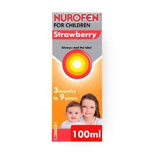 Nurofen Oral Suspension For Children – Strawberry