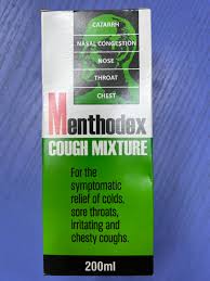 menthodex cough mixture