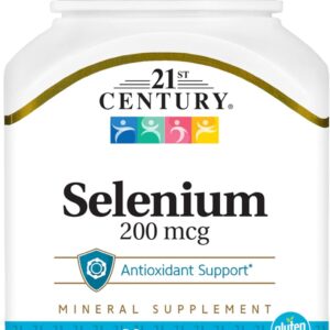 21ST CENTURY SELENIUM 200MCG x60CAPSULES