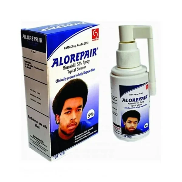 Alorepair Minoxidil 5% Spray For Men