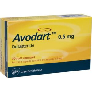 AVODART DUTASTERIDE 0.5MG (30 CAPSULES)