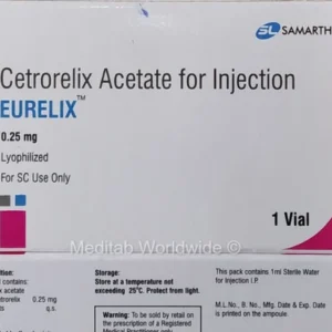 CETRORELIX ACETATE INJ (EURELIX)