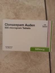 CLONAZEPAM 0.5MCG 25 TABLETS