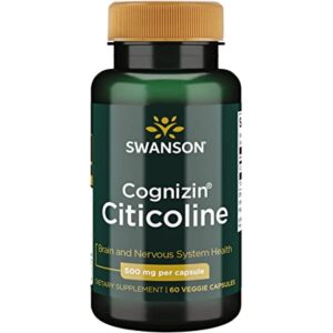 Cognizin (Citicoline) 500 mg capsules