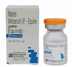 Rabies Antiserum I.P 1500IU