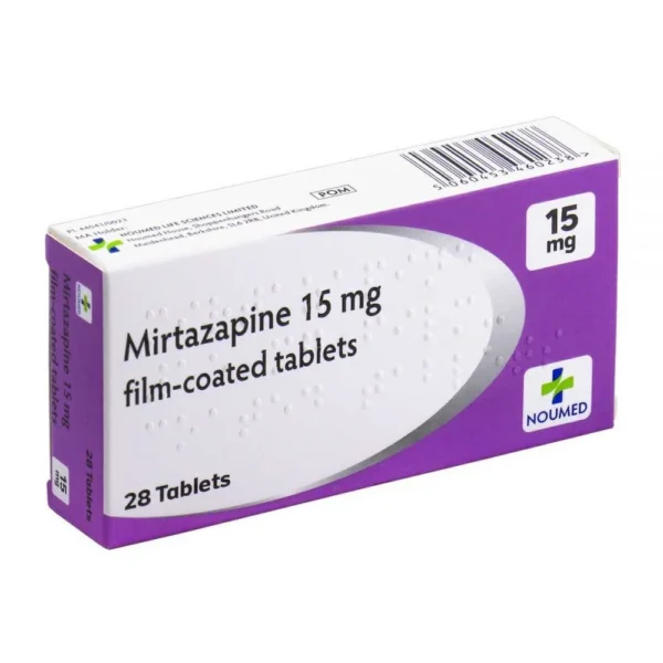 MIRTAZAPINE 15MG BY 28TABS