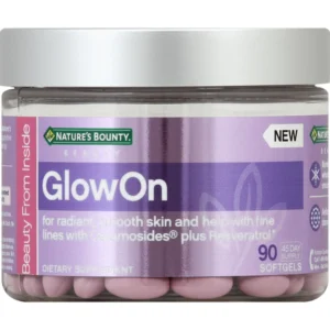 NATURE'S BOUNTY GLOW ON SOFTGELS