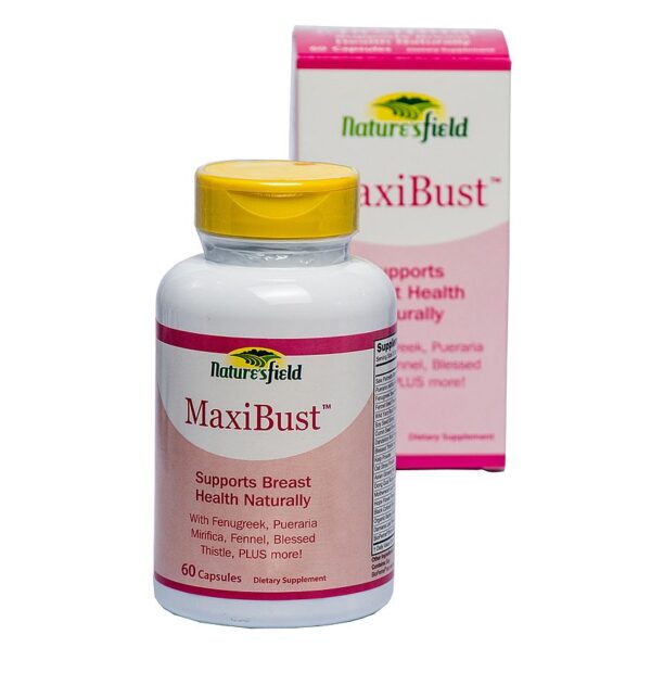 NATURE'S FIELD MAXIBUST BY 60CAPSULES