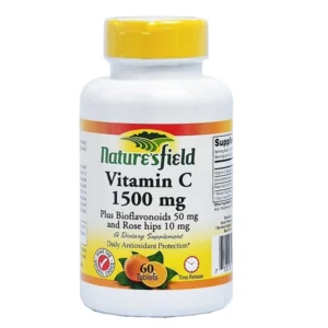 NATURE'S FIELD VITAMIN C 500MG TABLETS BY 100