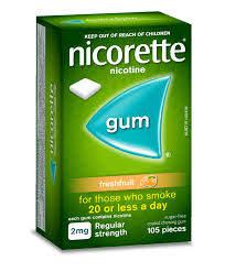 Nicorette Original 2mg Medicated chewing-gum (105 Pieces)