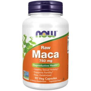 Now Raw Maca 750 mg | Raw, Gelatinized