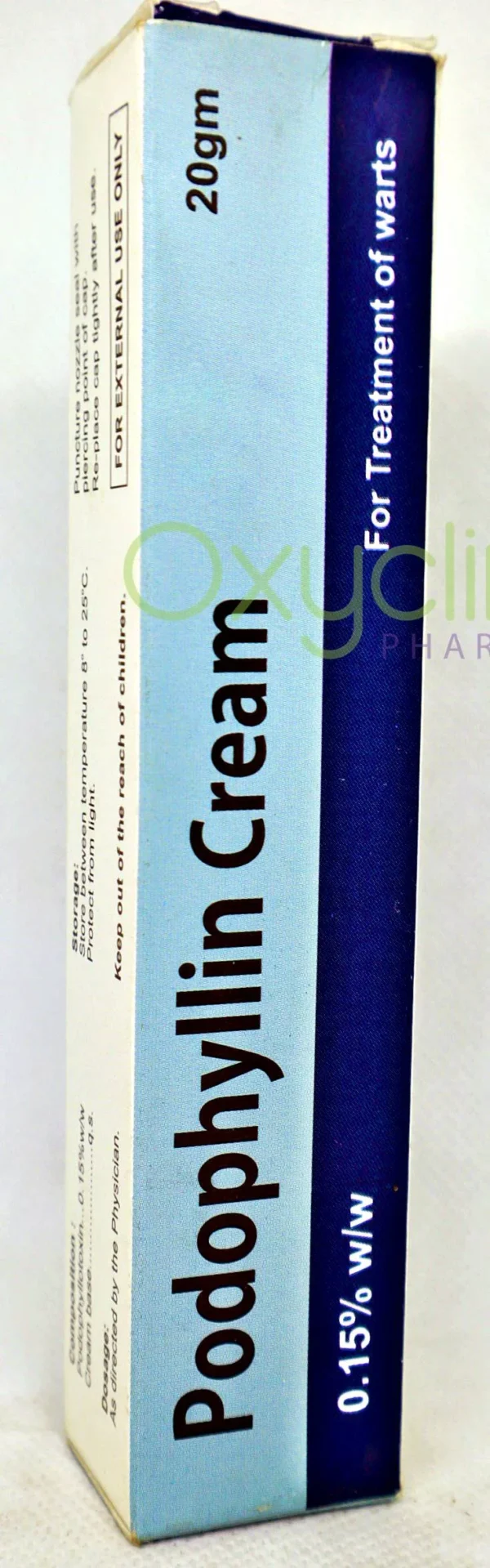 Podophyllin Cream (Podophyllotoxin)