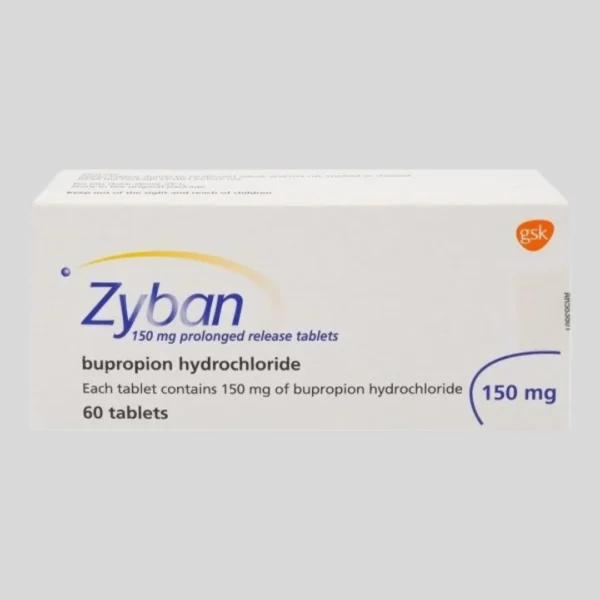 ZYBAN 150MG TABLETS (bupropion)