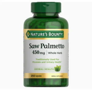 Nature’s Bounty Saw Palmetto 450 mg