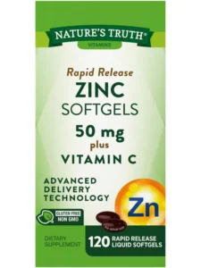 Nature’s Truth Zinc with Vitamin C