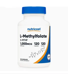 Nutricost L-Methylfolate 5-MTHF 1000mcg