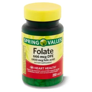 Spring Valley Folate 666mcg