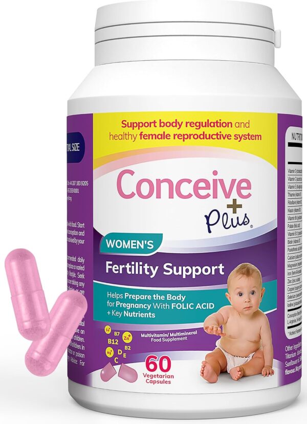 CONCEIVE PLUS FOR WOMEN BY 60VEG CAPSULES