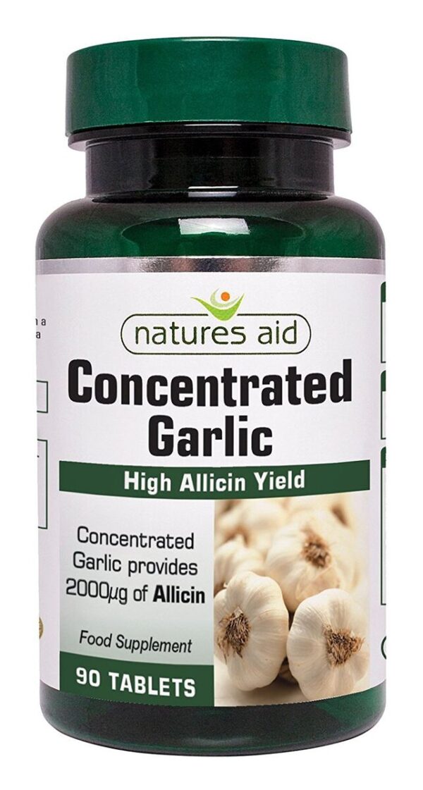 NATURES AID CONCENTRATED GARLIC 2000UG