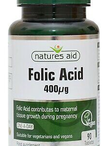 NATURES AID FOLIC ACID 400UG