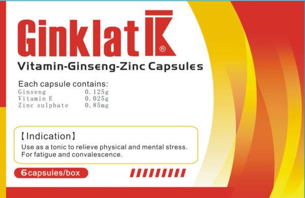 GINKLAT VITAMIN GINSENG ZINC