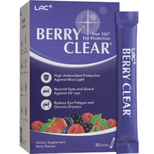 LAC BERRY CLEAR x30 STICKS (BERRY FLAVOUR)