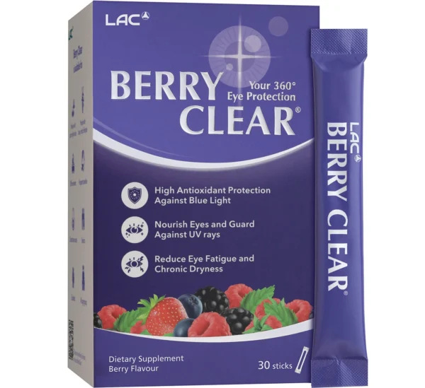 LAC BERRY CLEAR x30 STICKS (BERRY FLAVOUR)