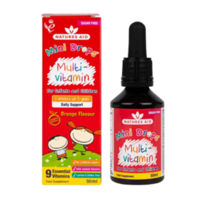 NATURES AID MINI DROPS Vitamins and Supplements 50ML