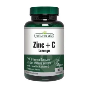 NATURES AID ZINC + C LOZENGE