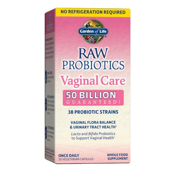 GARDEN OF LIFE RAW PROBIOTIC VAGINAL CARE