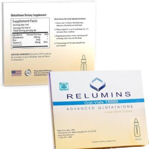 RELUMINS ADVANCE GLUTATHIONE ORAL VIALS